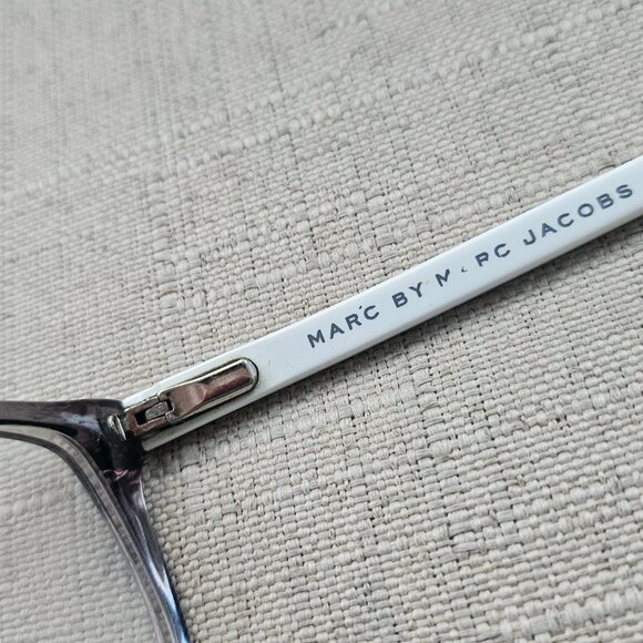 Marc By Marc Jacobs Girls Eyeglases White/Gray MMJ513 7P2 54[]16 140 Frame - Picture 10 of 15